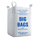Saco Big Bag Novo Entulho Reciclagem 120x90x90 1000 Kg C1