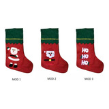 Saco Bota Do Papai Noel Enfeite Para Porta Decoração Natal