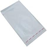 Saco Com Adesivo Transparente 10x15cm Mais 3cm De Aba Cromus Pacote De 100