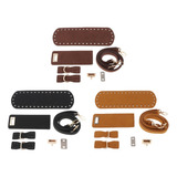Saco De Couro 18x Bottom Shaper Pad Lock Metal Hardware Bag