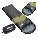 Saco De Dormir Acampamento Camping Nautika Viper Preto verde