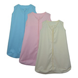 Saco De Dormir Bebês 100 Algodão Enxoval Pijama Manta