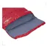 Saco De Dormir Envelope Nautika Liberty 4 c A 10 c Preto E Vermelho