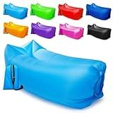 Saco De Dormir Puff Gigante Inflável Sofá Inflável Jardim E Sacadas Para Camping Roxo 