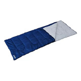 Saco De Dormir Solteiro Térmico Para Acampamento Azul Mor