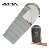 Saco De Dormir Térmico Grande Solteiro Lavável À Máquina Ultralight Joyfox 3 c À 5 c Camping 1 8kg Cor Cinza