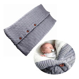 Saco De Dormir Tricotado Para Carrinho