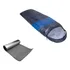 Saco De Dormir Viper Nautika 5 A 12ºc + Isolante Térmico Cor Azul Localização Do Zíper Direita