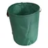 Saco De Folhas De Jardim Reutilizável Com Alças Verde 500l