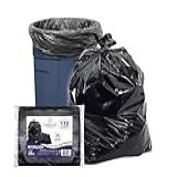 Saco De Lixo 100 Litros Preto Super Resistente E Reforçado   Pacote Com 25 Unidades 100L Marca Versai