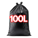 Saco De Lixo 100 Litros Reforçado 180 Micras Grosso 20 Un C