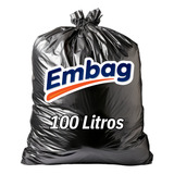 Saco De Lixo 100 Litros Super Resistente 100 Unidades