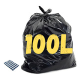 Saco De Lixo 100l Resistente Acompanha Pano De Chao