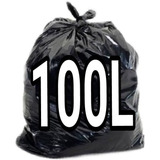 Saco De Lixo 100lts Preto Gram 0 12mm Reforçado C 100 Unids