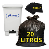 Saco De Lixo 100un
