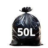 Saco De Lixo 50 Litros Com 100 Unidades Reforçado