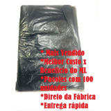 Saco De Lixo 60 Litros Reforçado 100 Unid Cometa