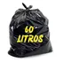 Saco De Lixo 60 Litros Resistente 50 Unidades