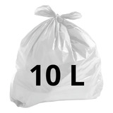 Saco De Lixo Econômico Grande 10 Litros Plástico Resistente