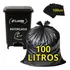 Saco De Lixo Preto 100l Reforçado 100un Dr Luvas
