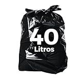 Saco De Lixo Reforçado 40 Litros