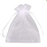 Saco De Organza Para Chinelos 20x35cm Kit Com 100 Unidades