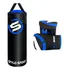 Saco De Pancada Boxe Infantil 70cm Mas Luva De Treino Stylo Cor Azul