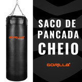 Saco De Pancada Profissional 120x100 Boxe Cheio Gorilla