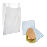 Saco De Papel Branco N.4 Mono 10x15 C/ 5000 Hamburguer