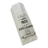 Saco De Papel Branco Paes Doces Delivery Lanches 5kg C 500