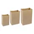 Saco De Papel Kraft Para Delivery 3 Medidas P M G Com 300un