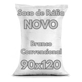 Saco De Ráfia 90x120 Branco Kit 10 Unidades