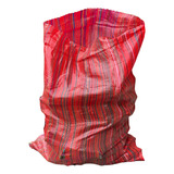 Saco De Rafia Para Entulho Vermelho 50x70cm Kit 100 Unidades