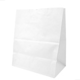 Saco Delivery Papel Kraft Branco 25x15x29 50 Unid 