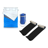 Saco Dormir Casal Kuple Ntk 2 Isolantes Térmico Travesseiro