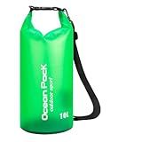 Saco Estanque Bolsa 100 Impermeável 10 Litros Com Alça Para Transporte Dry Bag