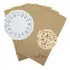 Saco Kraft 18x10 + Papel Rendado + Mini Pregador*kit 50 Unid