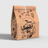 Saco Kraft Delivery Sos