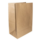 Saco Kraft M3 Medio Lanche Hamburguer Delivery 100 Unidades 20x12x34 Impera Embalagens