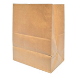 Saco Kraft Papel Marmitex Delivery Gg 30x37 5x19 100 Unid 