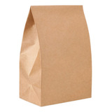 Saco Kraft Para Delivery M 22x12x34 Liso 100 Unidades