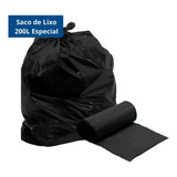 Saco Lixo 200 Litros Padrão Básico Fardo C 100un Resistente 90x110cm Empresas Cozinhas Restaurantes