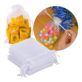 Saco Organza Saquinho 9x12 Branco 20 Unidades