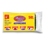Saco P Lixo Preto 50l Reforçado Com 50 Sacos Embalixo