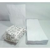 Saco Papel Branco Monolúcido 2k Kit C  2 000 Und