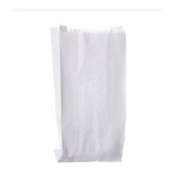 Saco Papel P Salgado Lanche Branco 500un Viagem N1 18x17