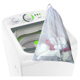 Saco Para Lavar Roupas Delicadas Lavmagik 40cm Com Cordão