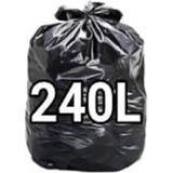 Saco Para Lixo 240 Litros P9 Reforçado C 25 Unidades Cor Preto