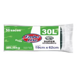 Saco Para Lixo Embalixo 30l Plus 50 Unidades