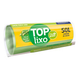 Saco Para Lixo Tipo A 50l Top Lixo 30 Unidades